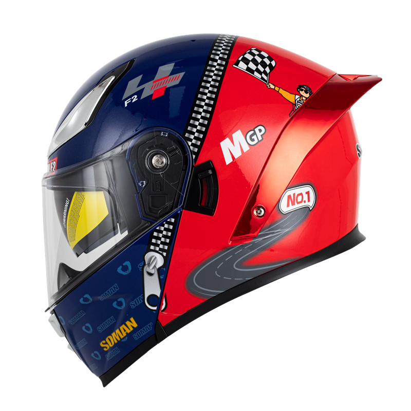 F2 RACER BLUE RED