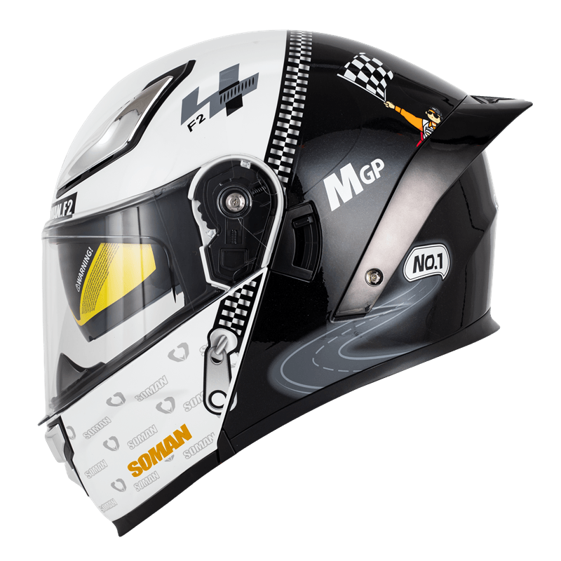F2 RACER BLACK WHITE
