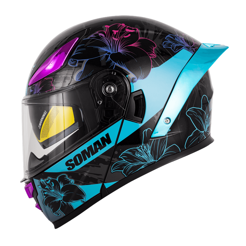 F2 FLOWER BLUE PINK