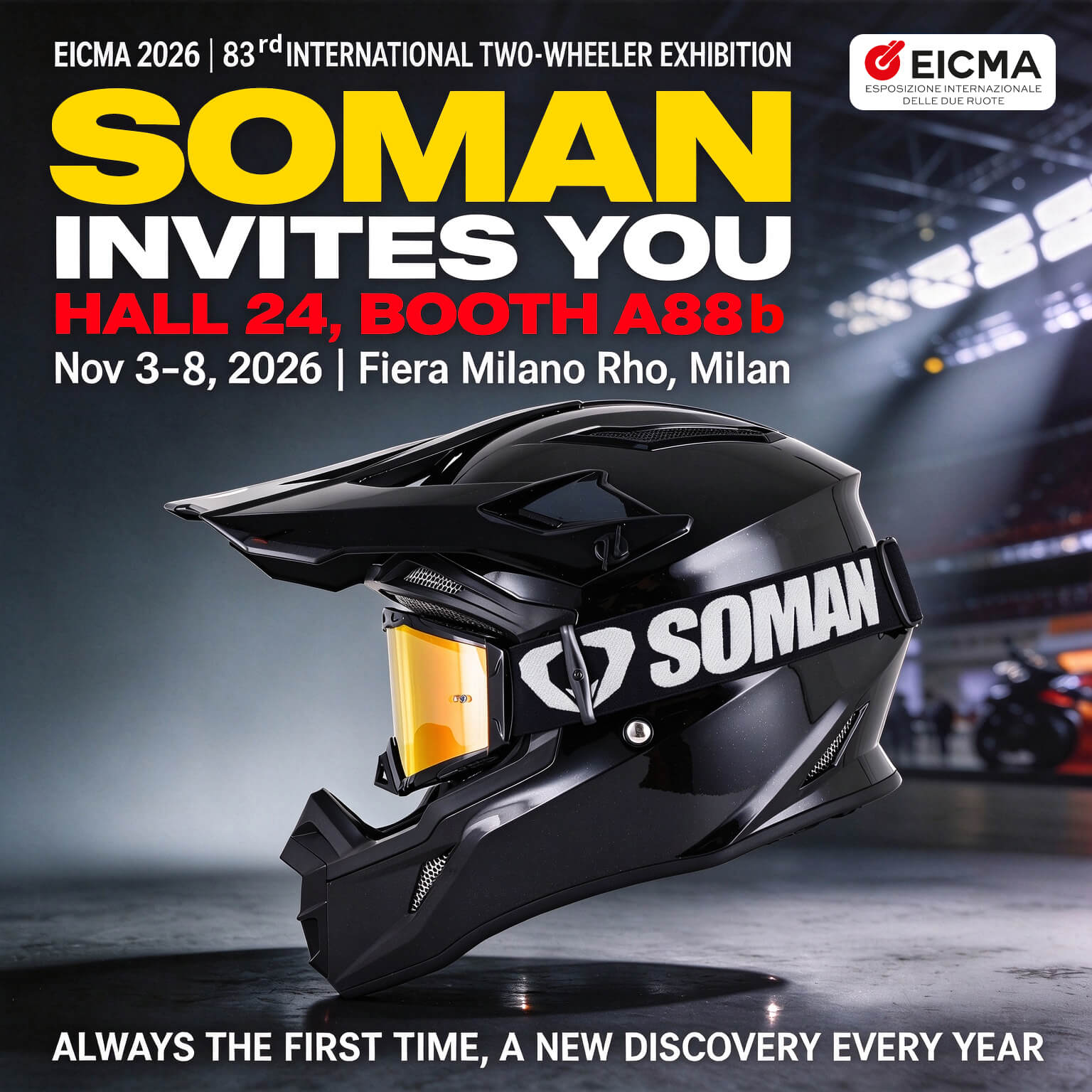 EICMA Exhibition time!